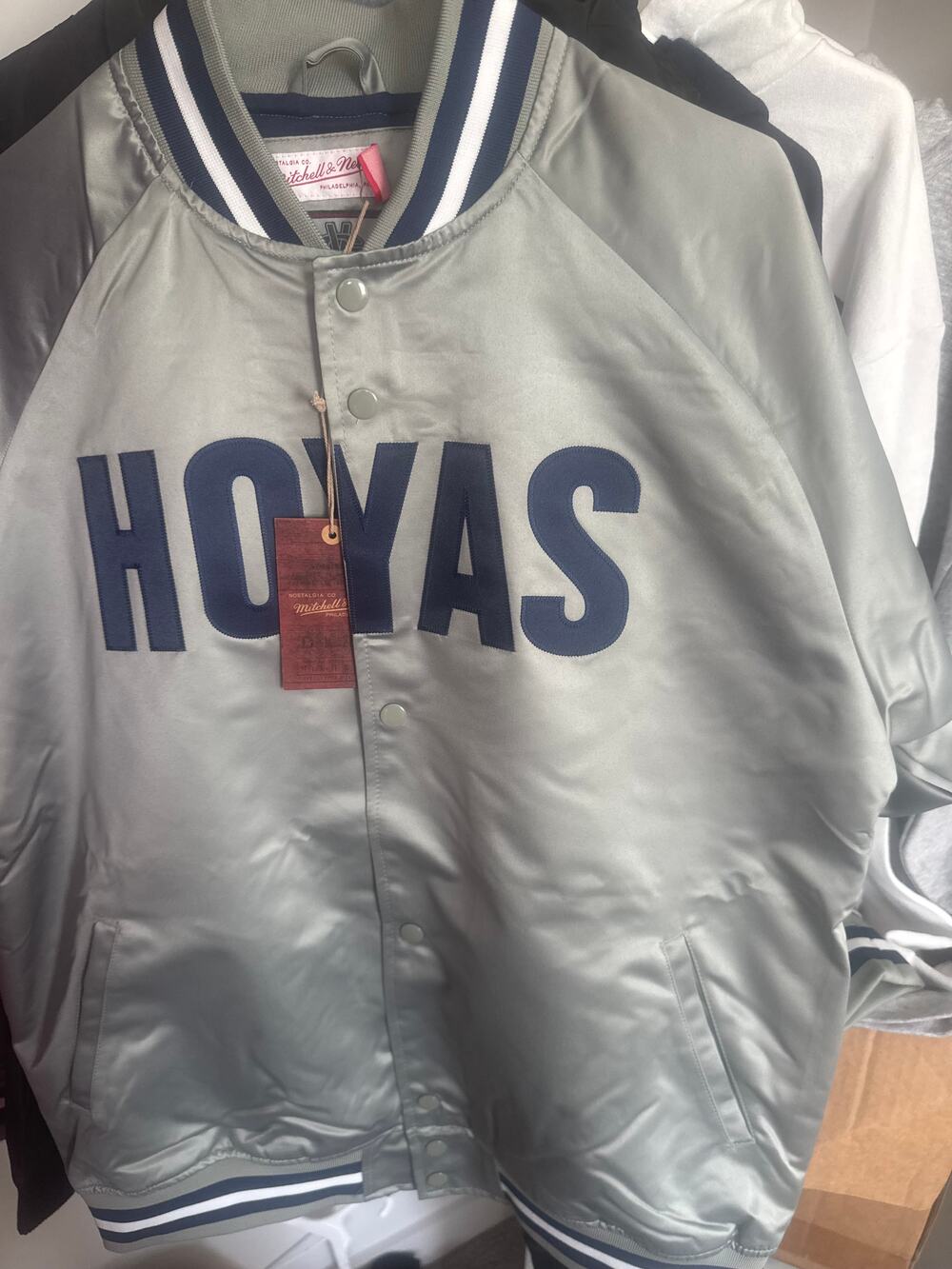Mitchell and Ness Georgetown Hoyas Jacket